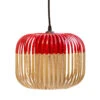 Forestier Bamboo Light Hanglamp Extra Small Ø27 Rood