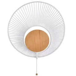 Forestier Oyster Wandlamp White