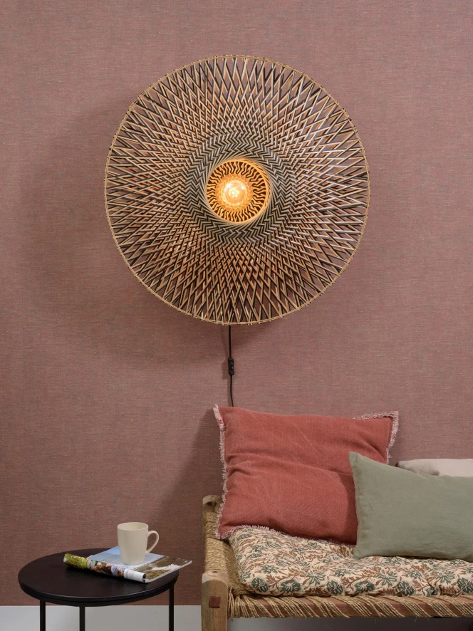 Good&Mojo Bali Wandlamp Large Ø87 5 Good&Mojo Bali Wandlamp Large Ø87 - Image 5