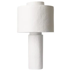 HKliving Gesso Tafellamp Matt White