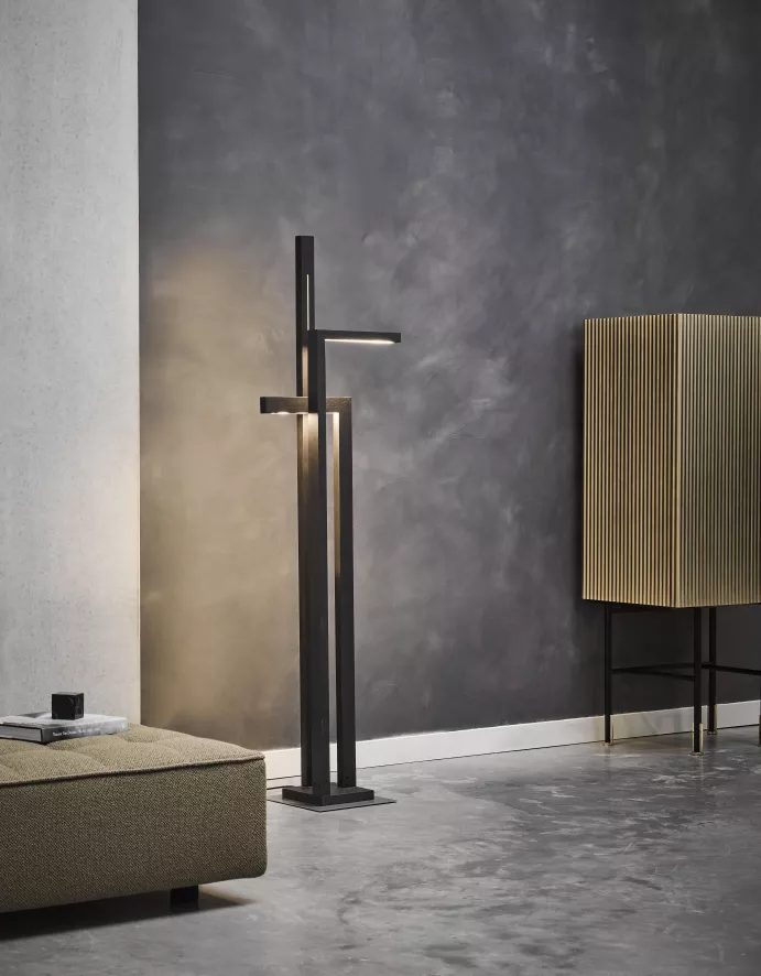 Hollands Licht Reflex Vloerlamp LED Zwart Eiken 14 Hollands Licht Reflex Vloerlamp LED Zwart Eiken - Image 14