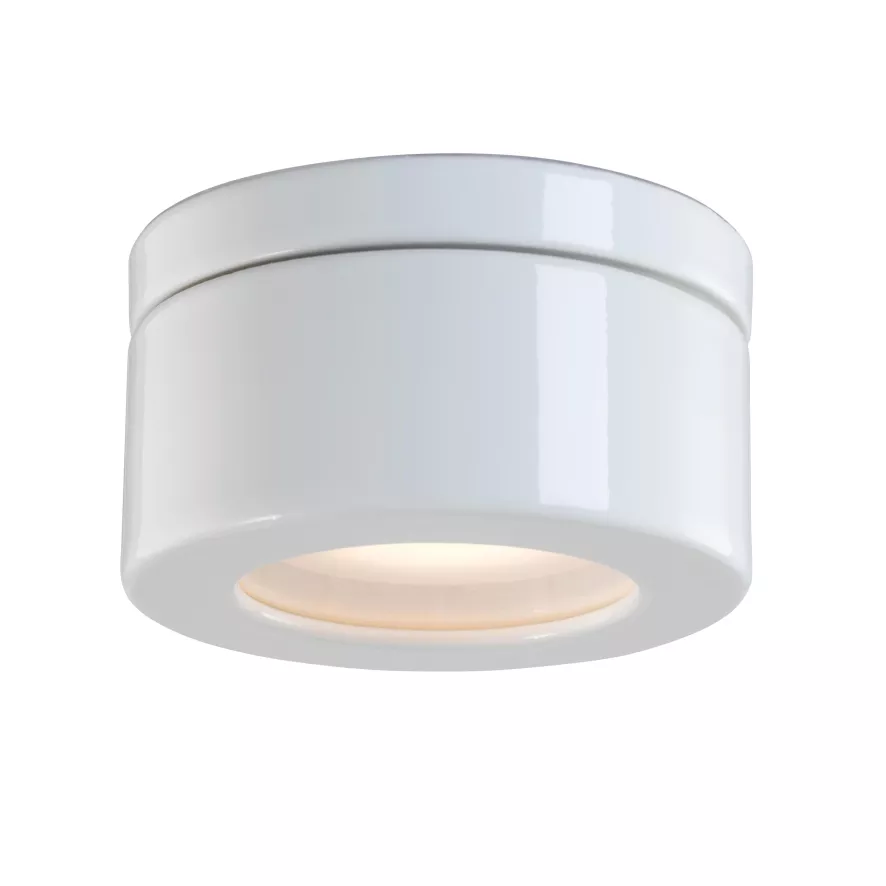 Ifö Electric Cool High Plafondlamp Ø12 IP44 Porselein Wit 1 Ifö Electric Cool High Plafondlamp Ø12 IP44 Porselein Wit