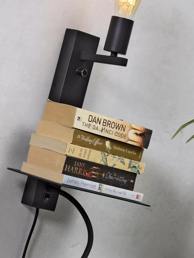 It's About Romi Florence Wandlamp Met Leeslamp Zwart 16 It's About Romi Florence Wandlamp Met Leeslamp Zwart - Image 16