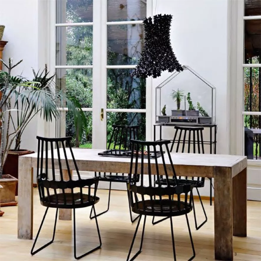 Kartell Bloom Hanglamp Roze-zwart 4 Kartell Bloom Hanglamp Roze-zwart - Image 4