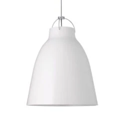 Fritz Hansen Caravaggio Matt P4 Hanglamp Wit Kap