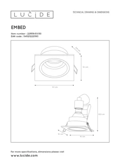 Lucide Embed 1 Spot Inbouw Vierkant Zwart -Flos Verkoop x886x886 lucide embed inbouwspot small vierkant4.jpg.pagespeed.ic .3I nCRwDZh