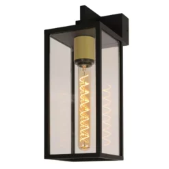 Lucide Laurens Wandlamp Buiten IP54 Small Zwart