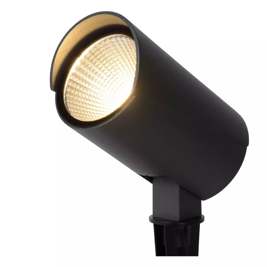 Lucide Manal Spot Met Grondvoet LED Buiten IP65 Zwart 5 Lucide Manal Spot Met Grondvoet LED Buiten IP65 Zwart - Image 5