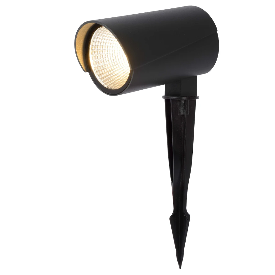 Lucide Manal Spot Met Grondvoet LED Buiten IP65 Zwart 2 Lucide Manal Spot Met Grondvoet LED Buiten IP65 Zwart - Image 2