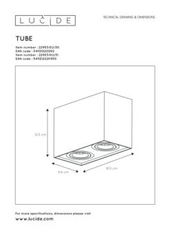 Lucide Tube 2 Spot Zwart -Flos Verkoop x886x886 lucide tube 2 spot10.jpg.pagespeed.ic .XhwLkMN6iG