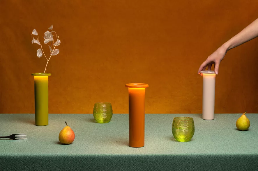 Magis Bouquet Tafellamp LED Oplaadbaar Beige 3 Magis Bouquet Tafellamp LED Oplaadbaar Beige - Image 3