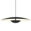 Marset Ginger Hanglamp Ø60 LED Phase Cut Zwart/wit