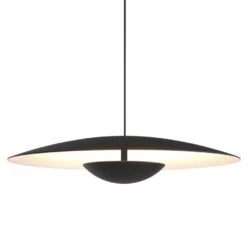 Marset Ginger Hanglamp Ø60 LED Phase Cut Zwart/wit
