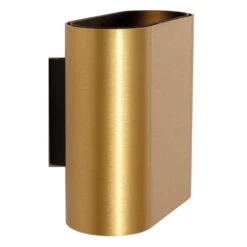 Modular Duell Wandlamp LED 900lm 1-10V/Push Champagne/zwart