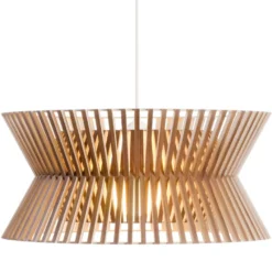 Secto Design Kontro 6000 Hanglamp Ø45 Walnoot
