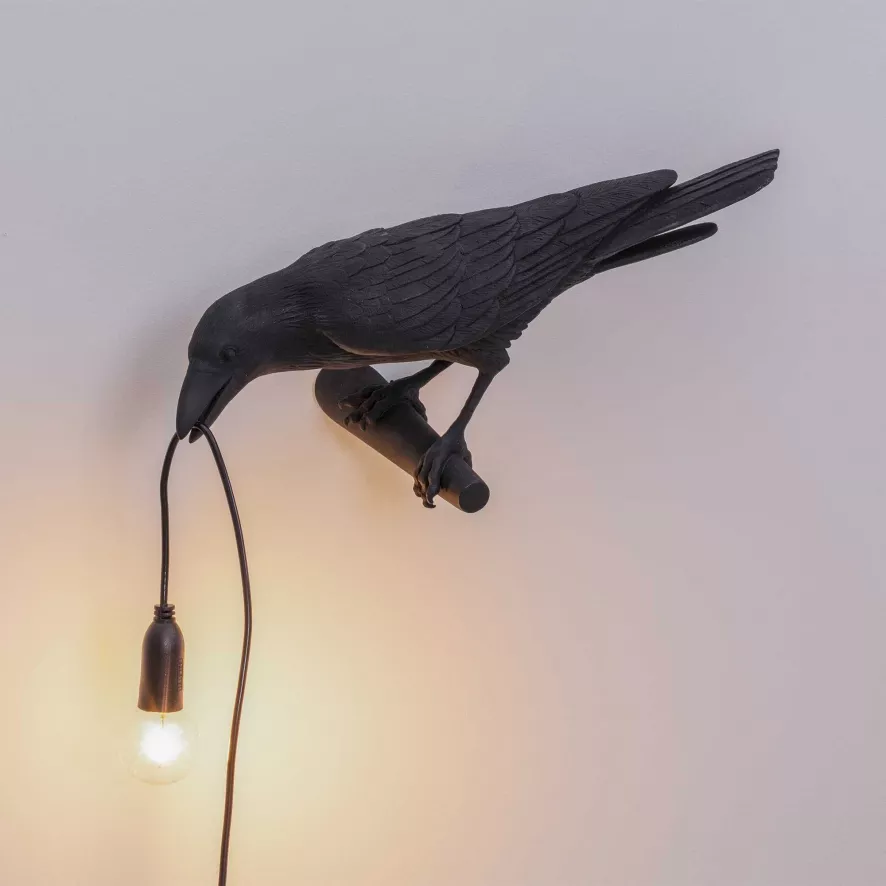 Seletti Bird Looking Wandlamp Links Buiten Wit 10 Seletti Bird Looking Wandlamp Links Buiten Wit - Image 10