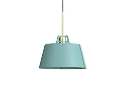 Tonone Bella Hanglamp Ø27 Messing Fitting Ice Blue