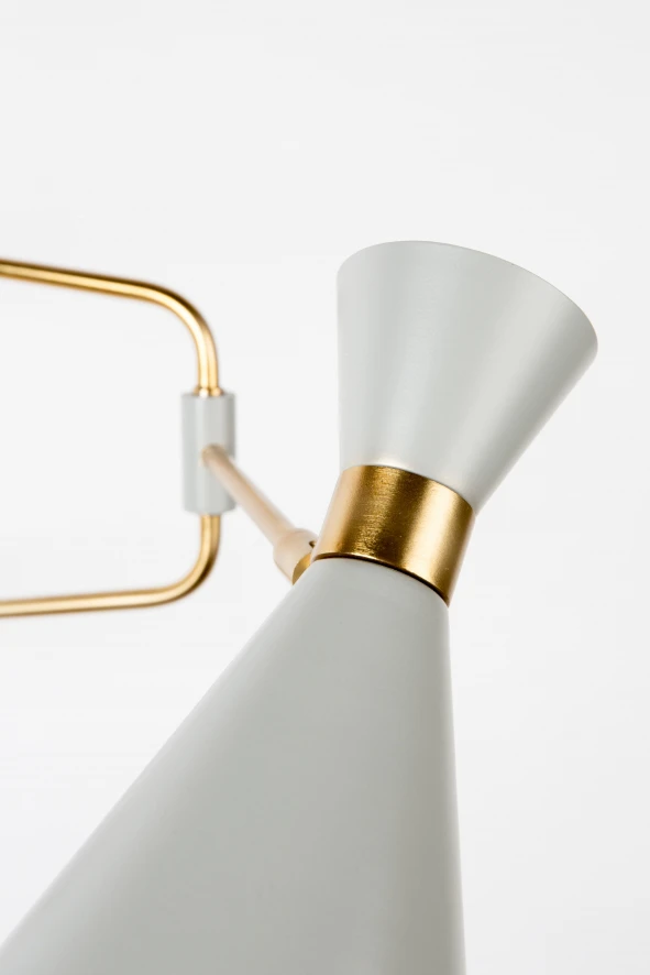 Zuiver Shady Wandlamp Grijs 2 Zuiver Shady Wandlamp Grijs - Image 2