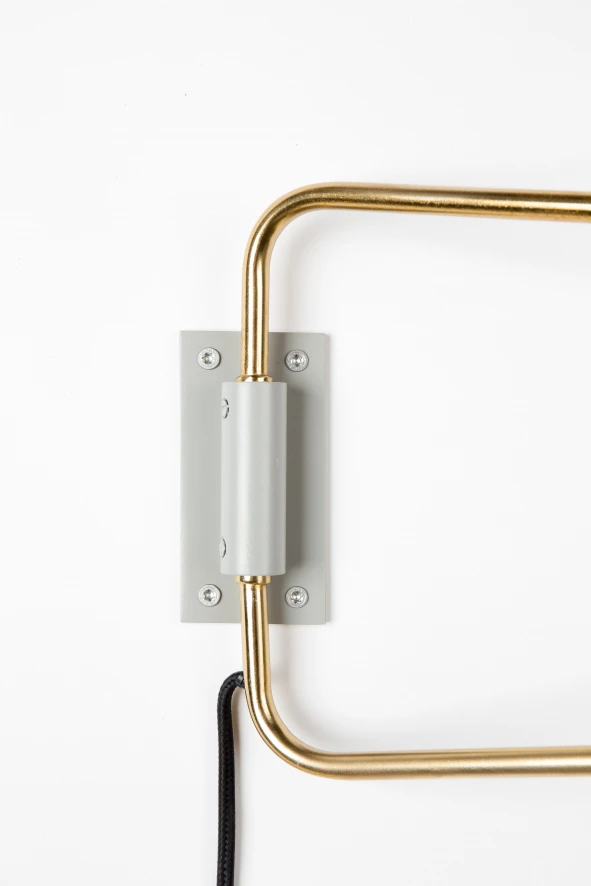 Zuiver Shady Wandlamp Grijs 4 Zuiver Shady Wandlamp Grijs - Image 4